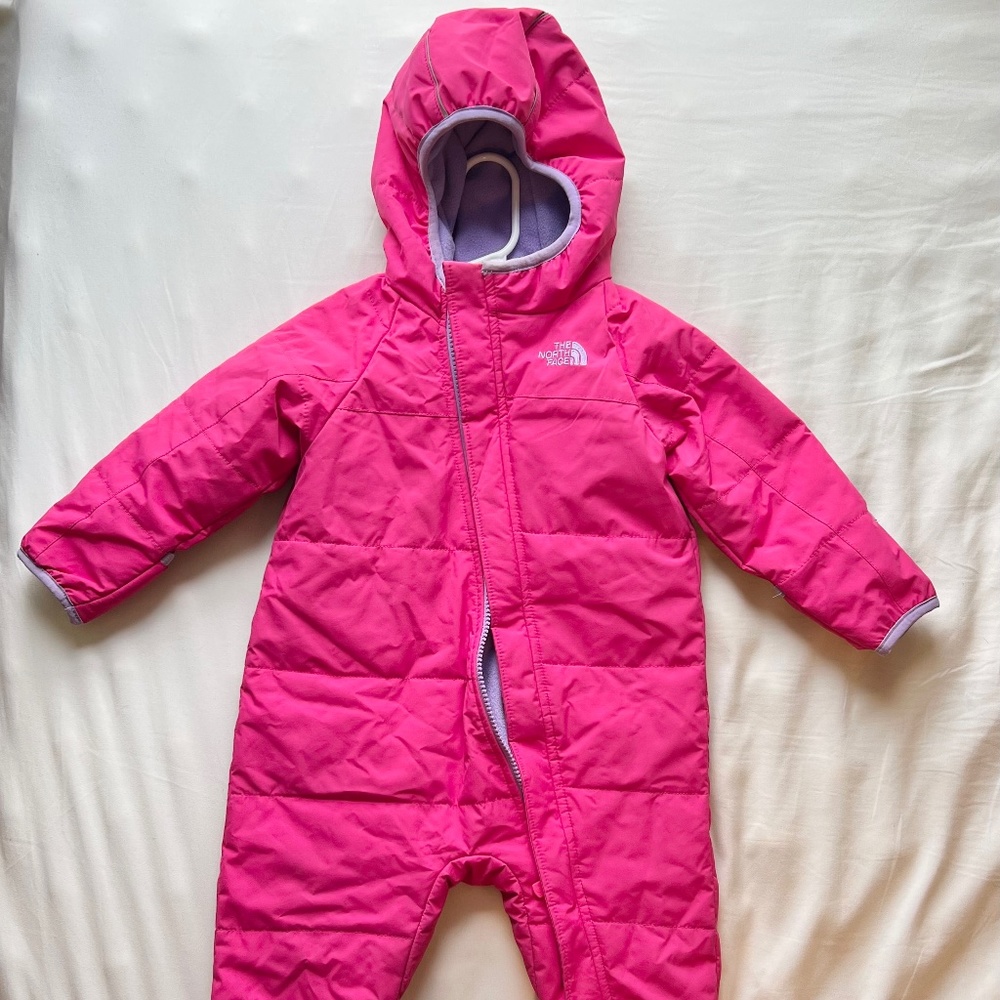 The North Face Infant Girl Snowsuit 12-18 mo